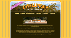 Desktop Screenshot of dwellingupcaravanpark.com.au
